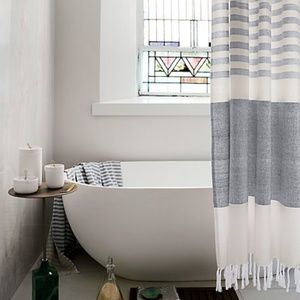 CB2 Shower Curtain